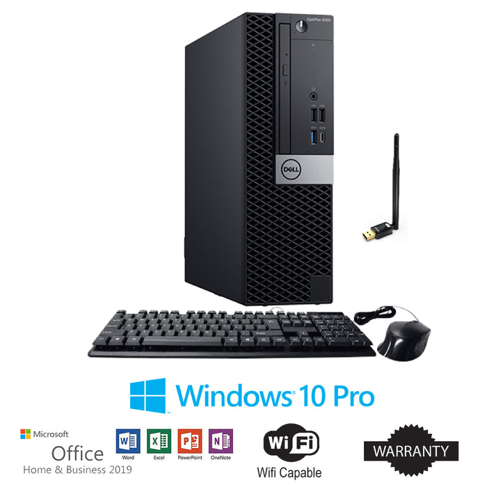 Standard Desktop: Core i5 Processor (5th to 6th Gen), 16GB RAM, 1TB HD - Win 10 Pro and Office
